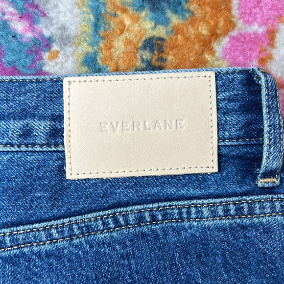 Everlane The 90's Cheeky Jean High Waist No Stretch Medium Blue NWT Size 31 - Picture 10 of 14